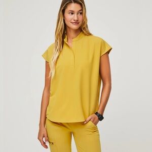 Figs “Light Gold” Rafaela oversized scrub top!